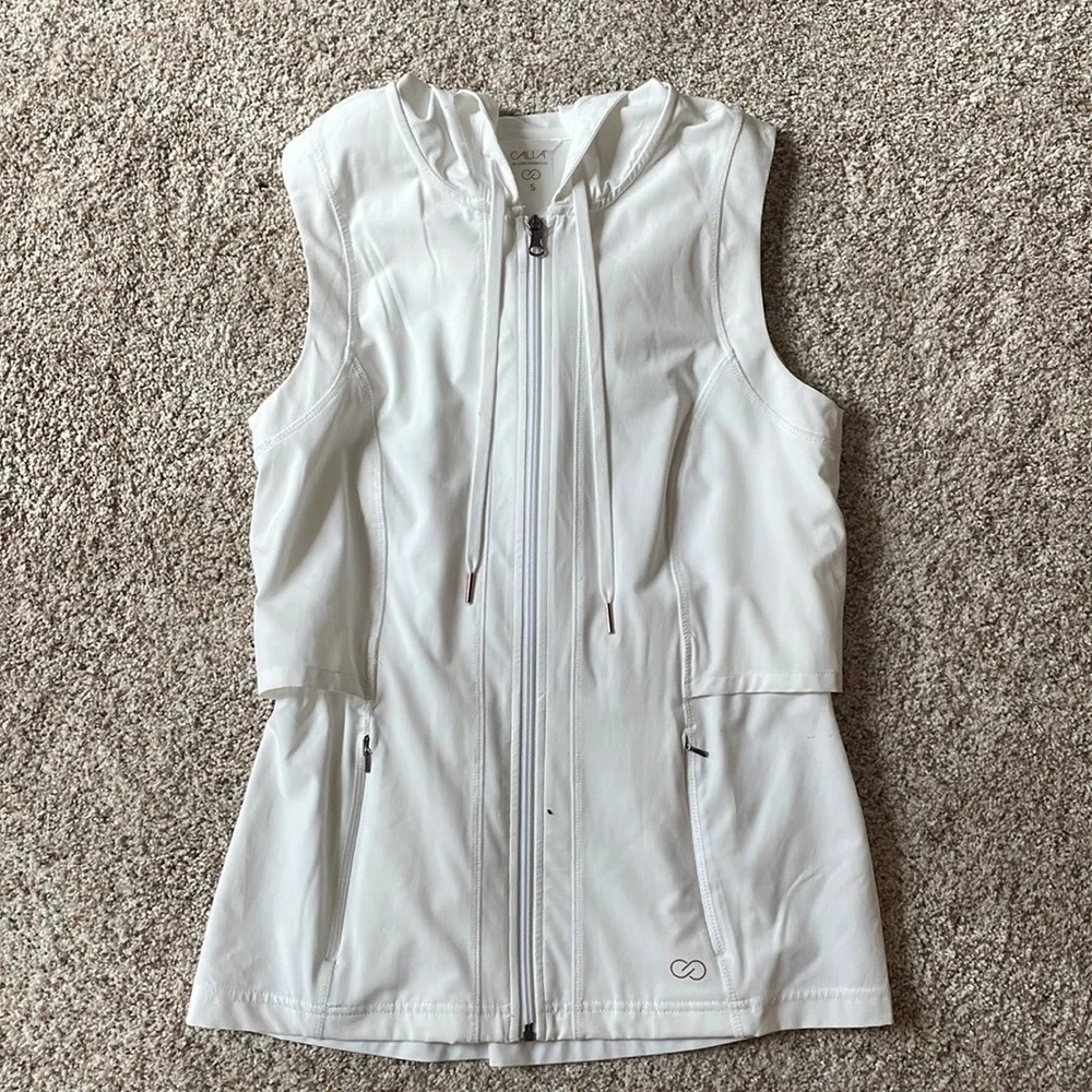 NWOT Calia by Carrie Underwood white vest - Picture 1 of 5